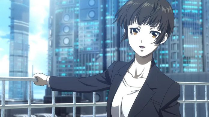 Akane Tsunemori in Black Suit