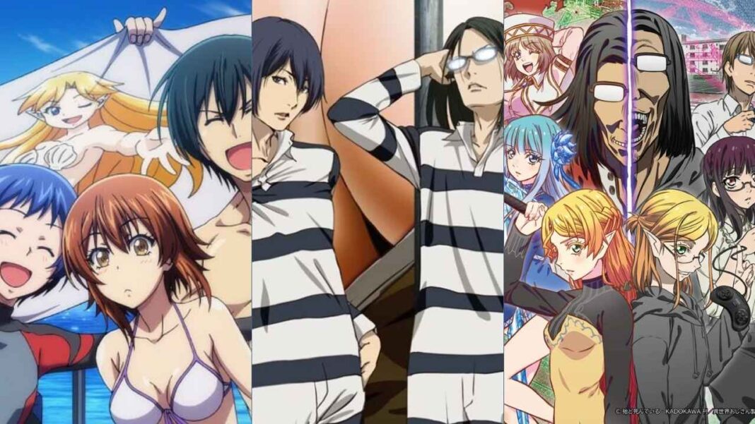 14 Anime Like Prison School OvertheTop Gag and Ecchi Comedy