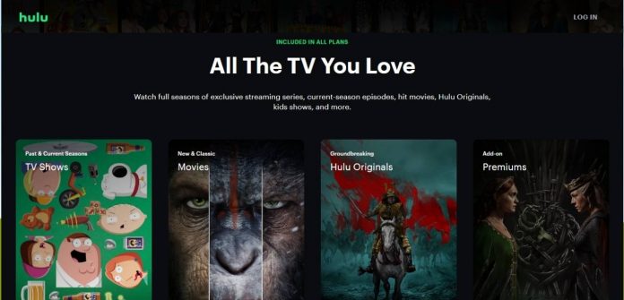 Hulu Website