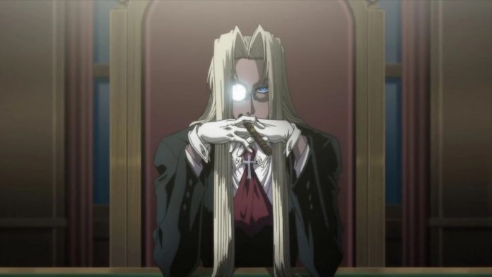 Integra Hellsing in Black Suit