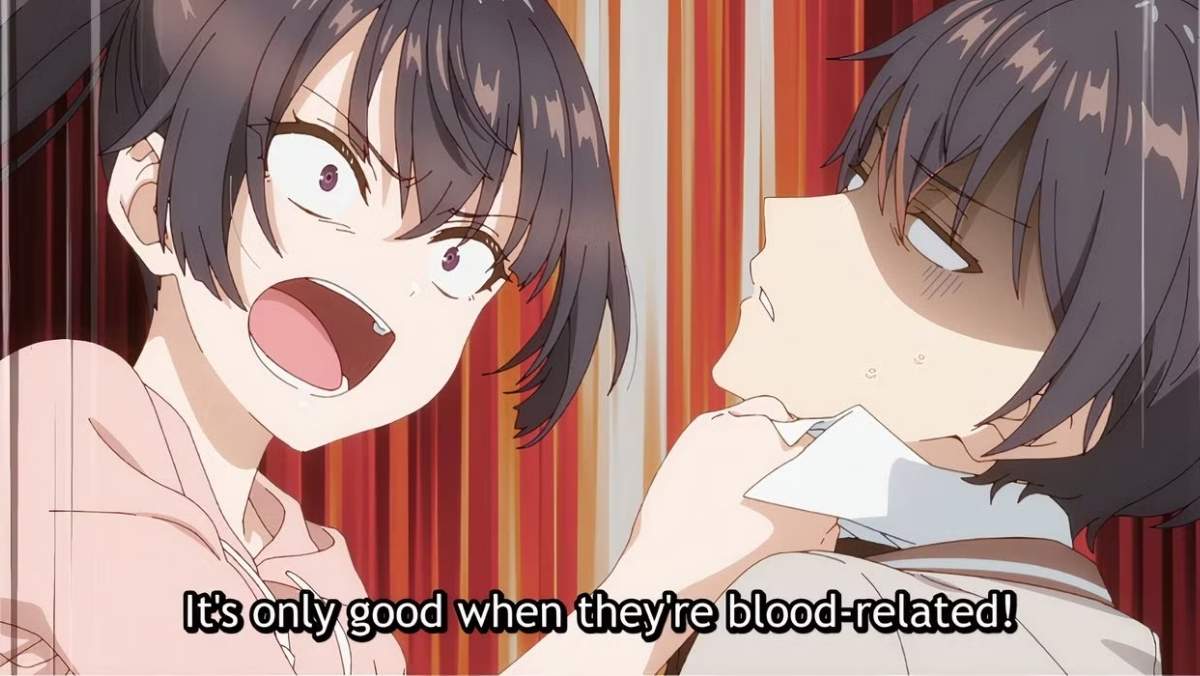 It's only good if they're blood related said by Yuki Suou